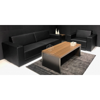 西安辦公商務沙發，皮質/布藝沙發采購定制，西安辦公家具廠家