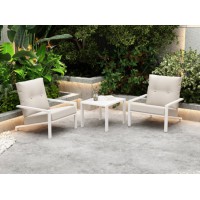 瑞奇麗 戶外桌椅民宿庭院花園露臺(tái)休閑簡約陽臺(tái)小桌椅三件套